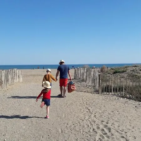 4p, 2minutes Plage, 28m2, 2chambres, Terrasse, Bas De Saint Pierre La Mer Lejlighed *