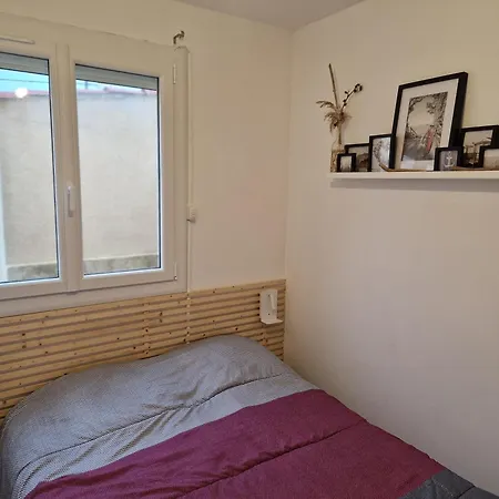 4p, 2minutes Plage, 28m2, 2chambres, Terrasse, Bas De Saint Pierre La Mer * Fleury (Aude)